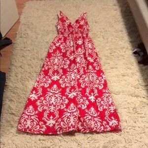 Floral maxi dress